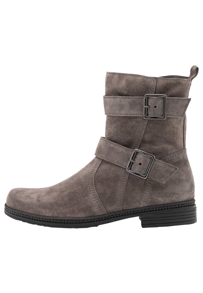 Gabour | Bottine De Cowboy/motard Noire Exclusive